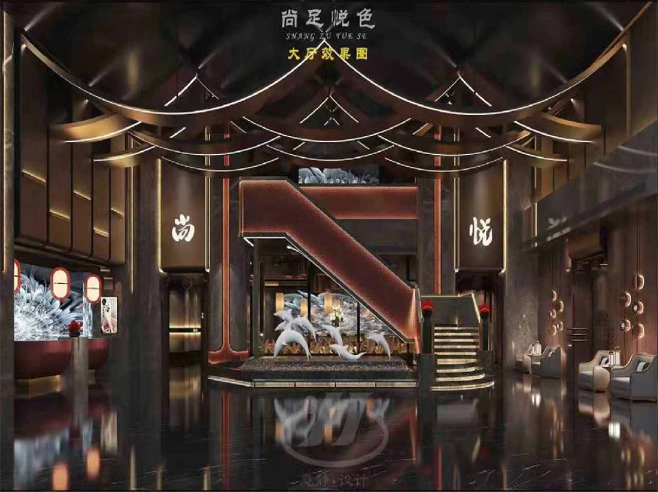 杭州尚足悅色足浴會所監控網路弱電(diàn)工(gōng)程